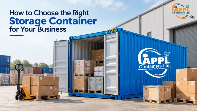 How to Choose the Right Storage Container for Your Business