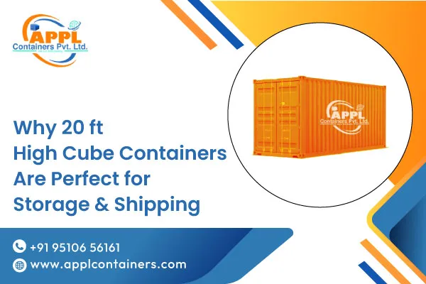 20 ft High Cube Container