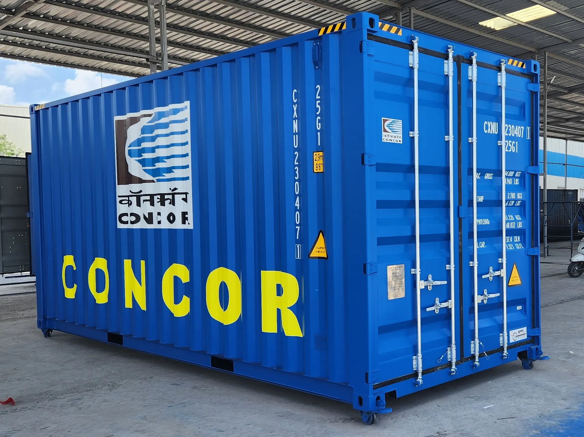 20 Feet High Cube Container